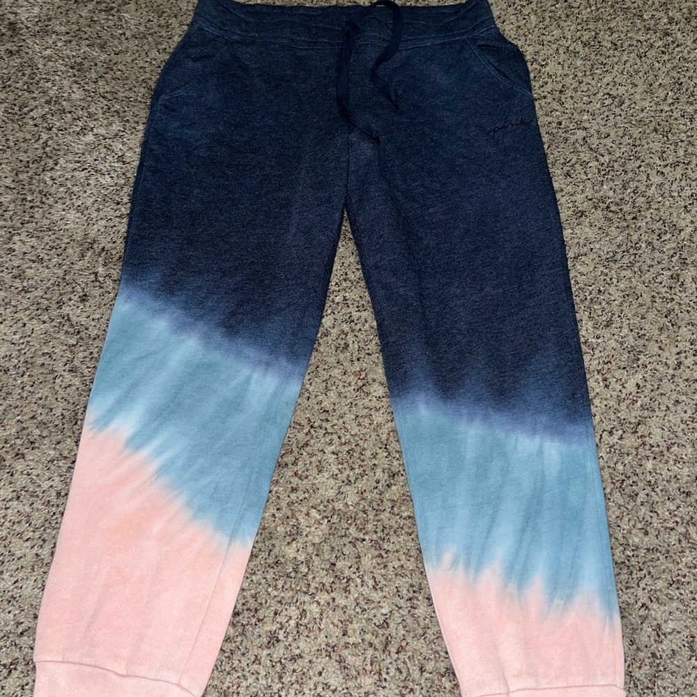 VS PINK Tie Dye joggers